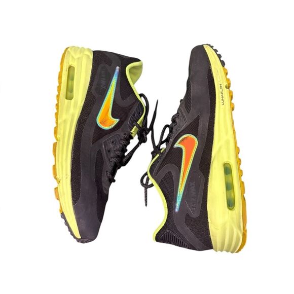 Nike Air Max LUNARLON Running Workout Sneaker Shoe Women Size 9 Style 631762 006 - Picture 4 of 13